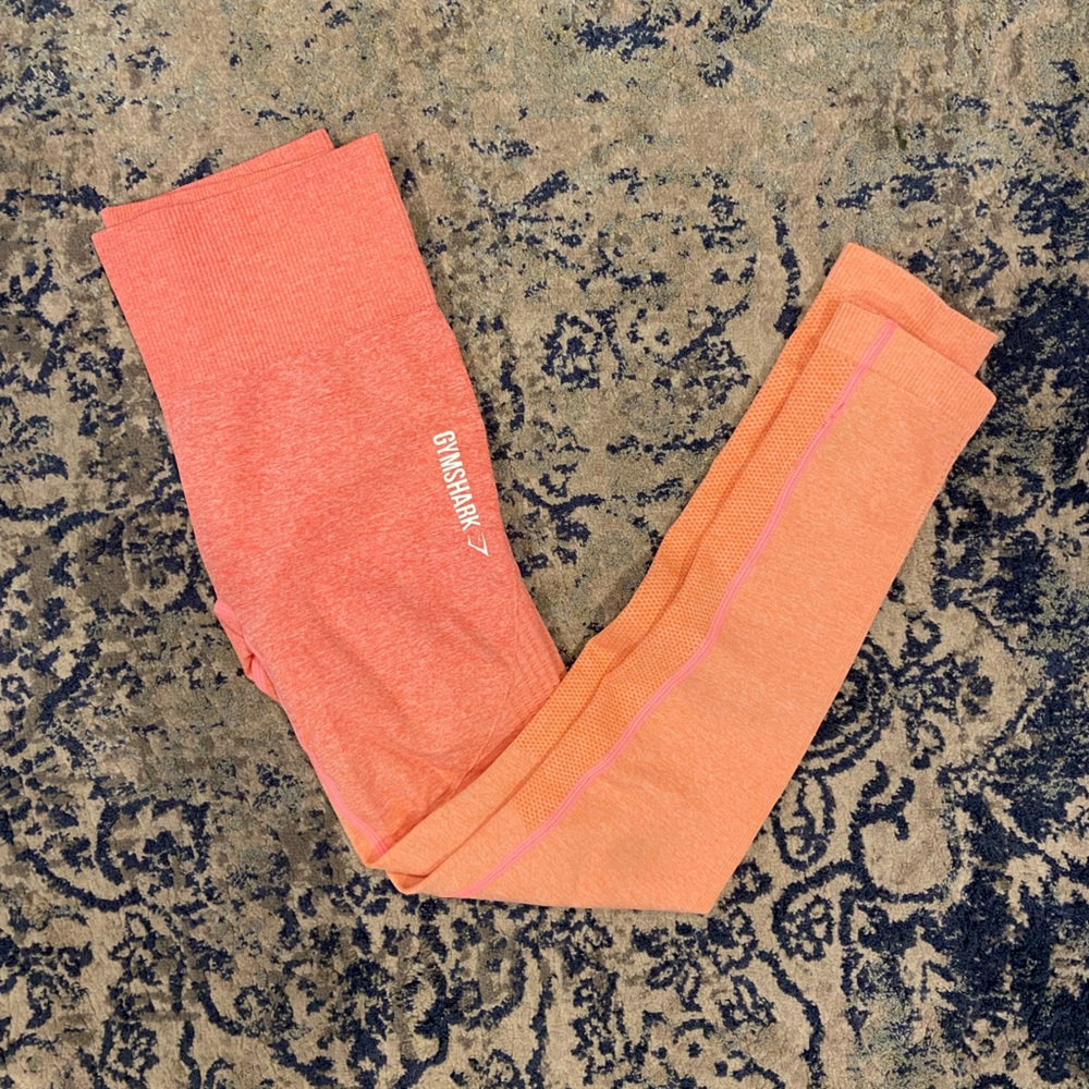 Gymshark Pink/Peach Leggings, size XS